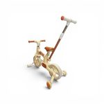 Multi-Functional 3-in-1 Kids Convertible Bicycle with Training Wheels & Parent Push Handle - Image 3