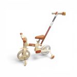 Multi-Functional 3-in-1 Kids Convertible Bicycle with Training Wheels & Parent Push Handle - Image 2