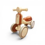 Toddler 4-Wheel Mini Balance Bike & Foot-to-Floor Ride-On Scooter