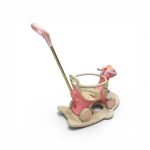3-in-1 Multifunctional Toddler Rocking Horse & Ride-On Toy with Parent Push Handle (12–36 Months) - Image 3