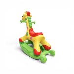 2-in-1 Giraffe Toddler Rocking Horse & Ride-On Toy - Image 2