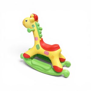 2-in-1 Giraffe Toddler Rocking Horse & Ride-On Toy