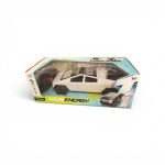 New Energy 27MHz Remote Control Cybertruck Pickup Toy with Exhaust Spray & Lights (Ages 6+)
