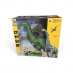 The New World of Dinosaurs Walking Brachiosaurus Toy with Head Swing, Lights & Sound