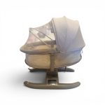 Mastela 3-in-1 Electric Baby Bassinet, Rocker & Swing with Adjustable Canopy, Mosquito Net & Bluetooth Music - Image 4