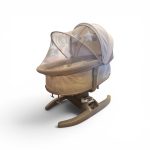 Mastela 3-in-1 Electric Baby Bassinet, Rocker & Swing with Adjustable Canopy, Mosquito Net & Bluetooth Music - Image 3