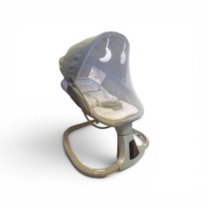 Kidilo 3-in-1 Deluxe Multi-Functional Baby Bassinet, Electric Swing & Rocker with Bluetooth Music, Remote Control & Mosquito Net