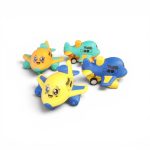 Happy Aircraft Press-and-Go Toy Planes (Pack of 12 / Assorted Colors) – Battery-Free Press & Slide Friction Toys for Toddlers - Image 2
