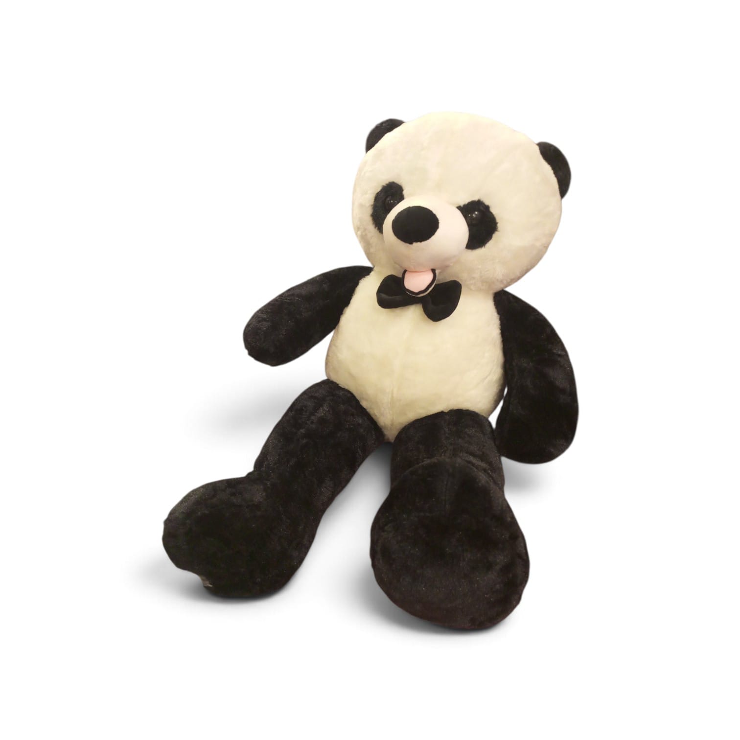 30" Giant Plush Panda Bear with Bow Tie