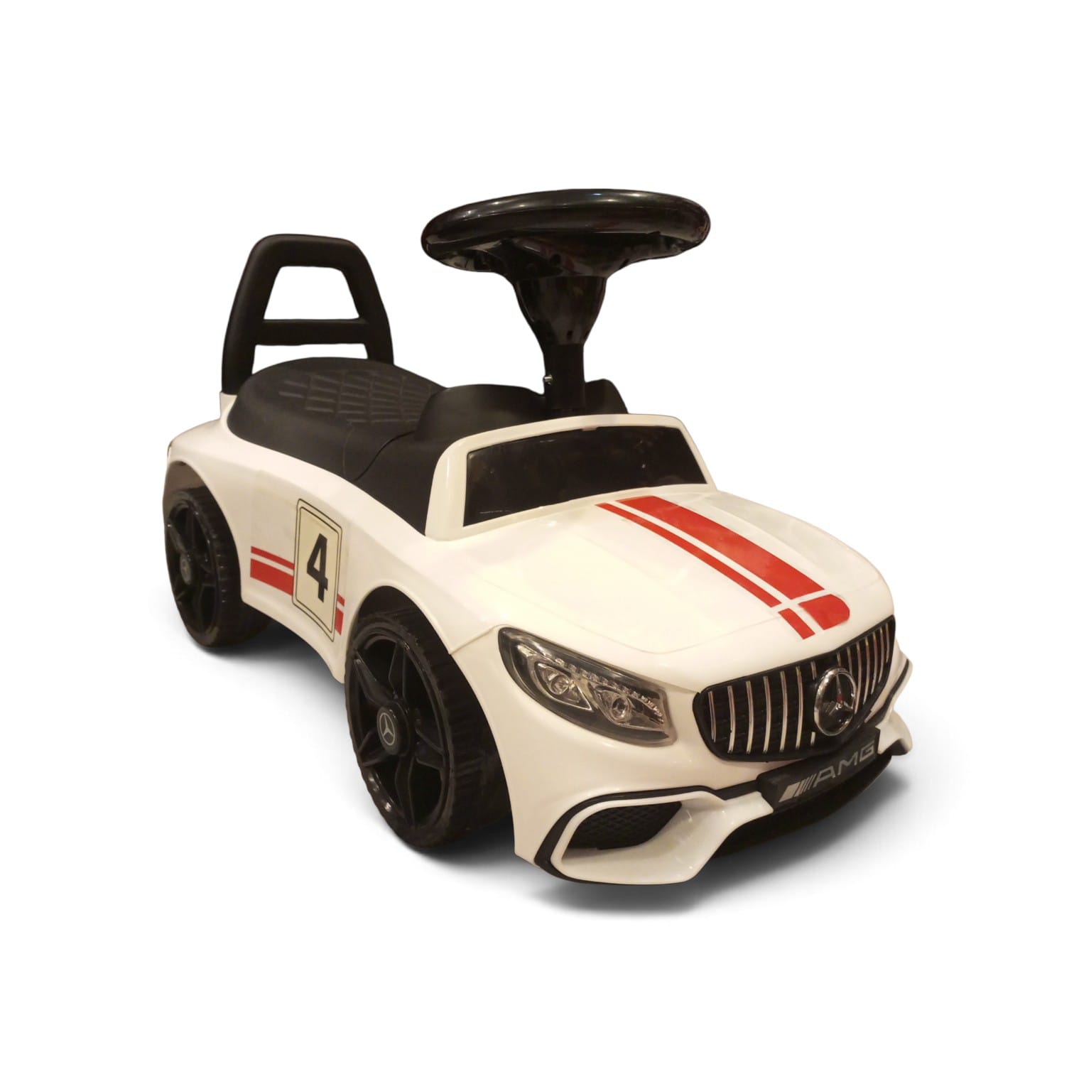 Mercedes-AMG Style Kids Push & Ride-On Sports Car (Ages 1.5–4 Years)