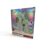 10-Hole Unicorn Automatic Bubble Gun Blaster Toy with Light Effects - Image 2