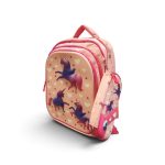 Magic Girl Holographic 3D Kids School Backpack – Neon Green & Grey Daypack with Pencil Case - Image 8