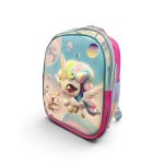 Disney Frozen Elsa & Anna Kids School Backpack – 3D Hard Shell Pink Ergonomic Daypack - Image 6
