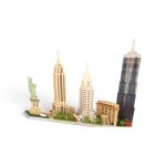 QS08 New York City Skyline Micro Building Blocks Set (4780+ Pcs)