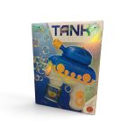 Automatic Tank Bubble Gun Blaster Toy with LED Light Effect