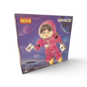 COGO Space Female Astronaut Building Block Set (338 Pcs)