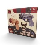 12-Hole Cute Character Electric Bubble Pistol Toy Set - Image 2