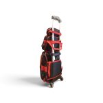 3-in-1 Kids Racing Car Trolley School Bag Set with Lunch Bag & Pencil Case - Image 3