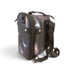 3D Cosmic Galaxy Captain America Kids Hard-Shell Lunch Box Backpack – Insulated Food Bag - Image 5