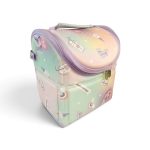 3D Cosmic Galaxy Captain America Kids Hard-Shell Lunch Box Backpack – Insulated Food Bag - Image 3