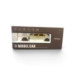 Jinlifang 1:24 Rolls-Royce Phantom Diecast Model Car (Black with Gold Coachline) - Image 6