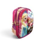 Disney Frozen Elsa & Anna Kids School Backpack – 3D Hard Shell Pink Ergonomic Daypack