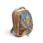 3D Disney Princess Cinderella Kids Hard-Shell School Backpack – Royal Pink & Gold Bag
