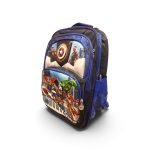 3D Embossed Kids Character School Backpacks – Multi-Compartment School Bags - Image 4