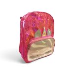 3D Holographic Kids Clear School Backpack Collection – Iridescent Fun Print Bags - Image 4