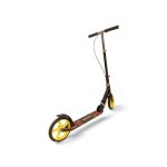 Adjustable Foldable Kick Scooter with Hand Brake (Black & Yellow) - Image 2
